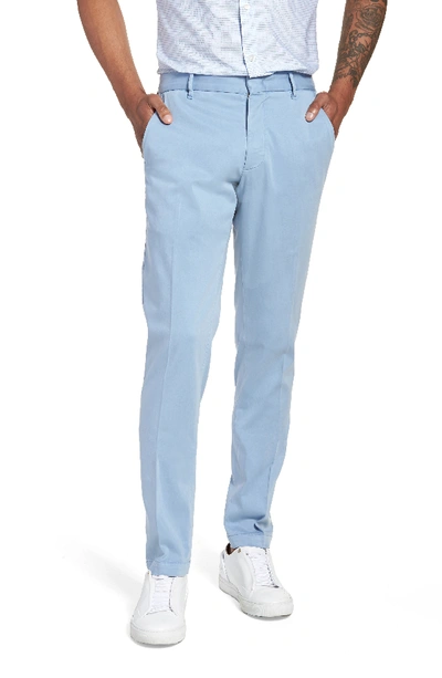 Zachary Prell Aster Straight Fit Pants In Azure