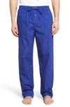 Polo Ralph Lauren Cotton Lounge Pants In Logan Sapphire