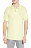 Psycho Bunny Classic Pique Polo In Lime