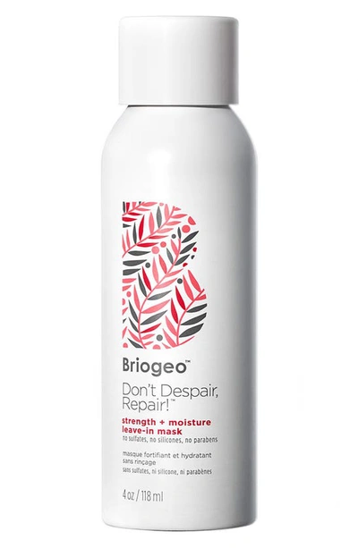Briogeo Don't Despair, Repair!&trade; Strength + Moisture Leave-in Spray Hair Mask 4 oz/ 118 ml In Colorless