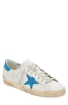 Golden Goose Men's Super Star Lace Up Sneakers In White/light