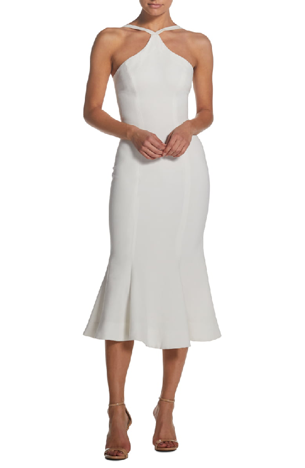 tessa crepe mermaid dress