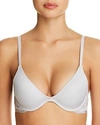 On Gossamer Beautifully Basic Plunge Bra In Microchip