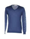 Pierre Balmain Cashmere Blend In Blue