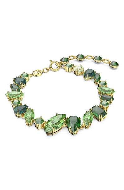 Swarovski Gema Crystal Bracelet In Green