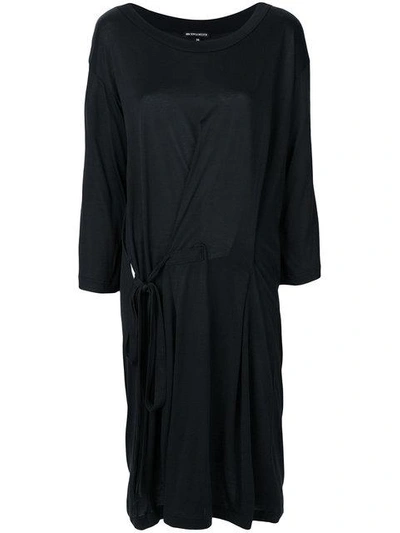 Ann Demeulemeester Tie Waist Dress - Black