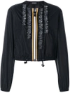 Dsquared2 X Kway Cropped-jacke In Black
