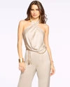 Ramy Brook Harriet Halter Jumpsuit In Dune