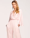 Ramy Brook Cheri Wide Leg Jumpsuit In Candy Pink