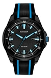 Citizen Eco-drive Silicone Strap Watch, 45mm In Multi