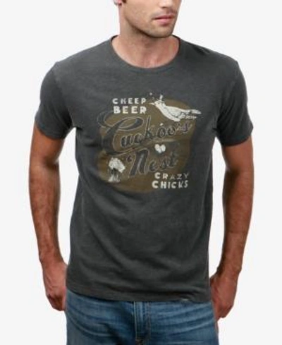 Lucky Brand Men's Graphic-print T-shirt In Black Mountain