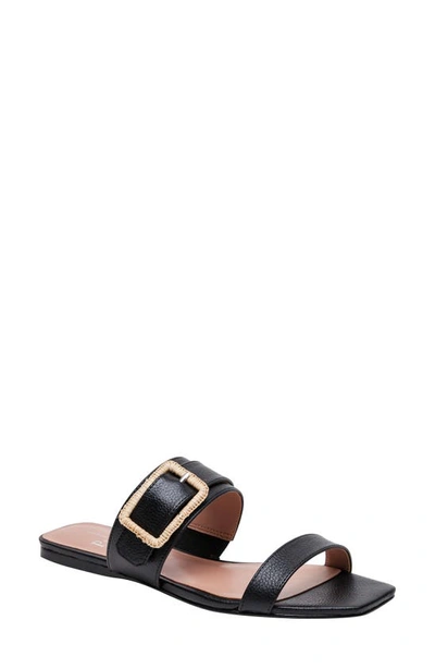 Linea Paolo Daniela Slide Sandal In Black