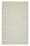 Solo Rugs Louella Handmade Wool Blend Area Rug In Grey