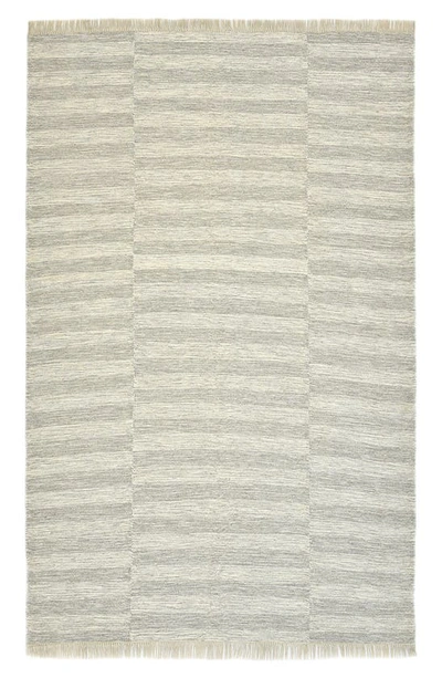 Solo Rugs Louella Handmade Wool Blend Area Rug In Grey