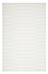 Solo Rugs Louella Handmade Wool Blend Area Rug In Ivory