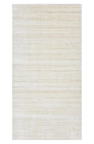 Solo Rugs Harbor Handmade Wool Blend Area Rug In Ivory