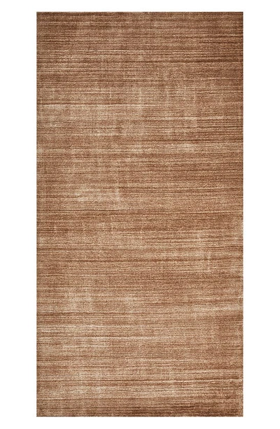 Solo Rugs Harbor Handmade Wool Blend Area Rug In Beige