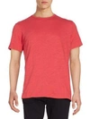 Rag & Bone Standard Issue Basic Tee In Vintage Red