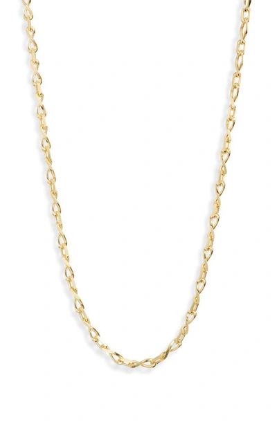 Argento Vivo Rope Chain Necklace In Gold