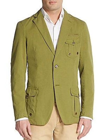 Gant By Michael Bastian Explorer Jacket In Kelp