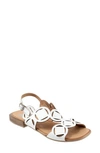 Bueno Avril Slingback Sandal In White