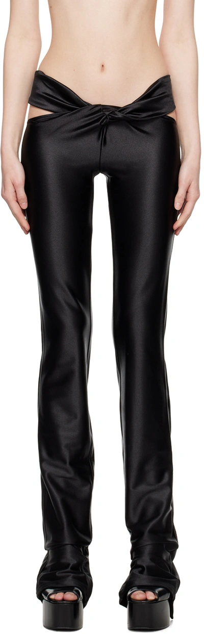 Coperni Cut Out Pants In Black