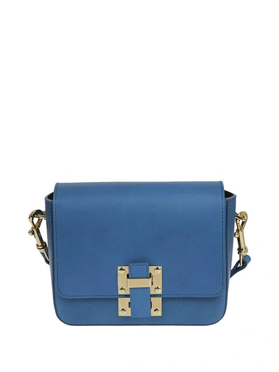 Sophie Hulme Small Quick Shoulder Bag In Blue