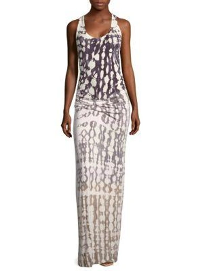 Young Fabulous & Broke Hampton Sleeveless Maxi Dress In Grey