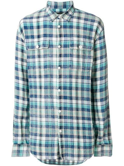 Dsquared2 Long-sleeved Checked Shirt