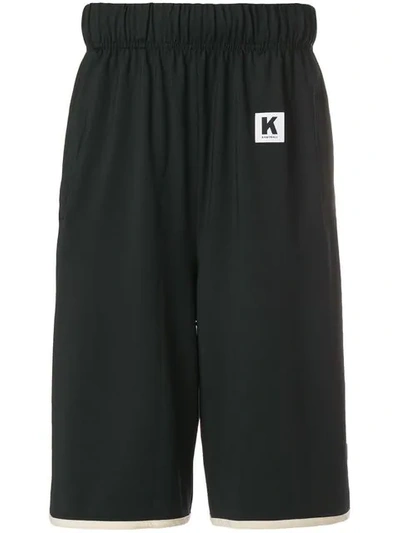 Kappa Kontroll Branded Track Shorts - Black