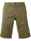 Moncler Chino Shorts In Green