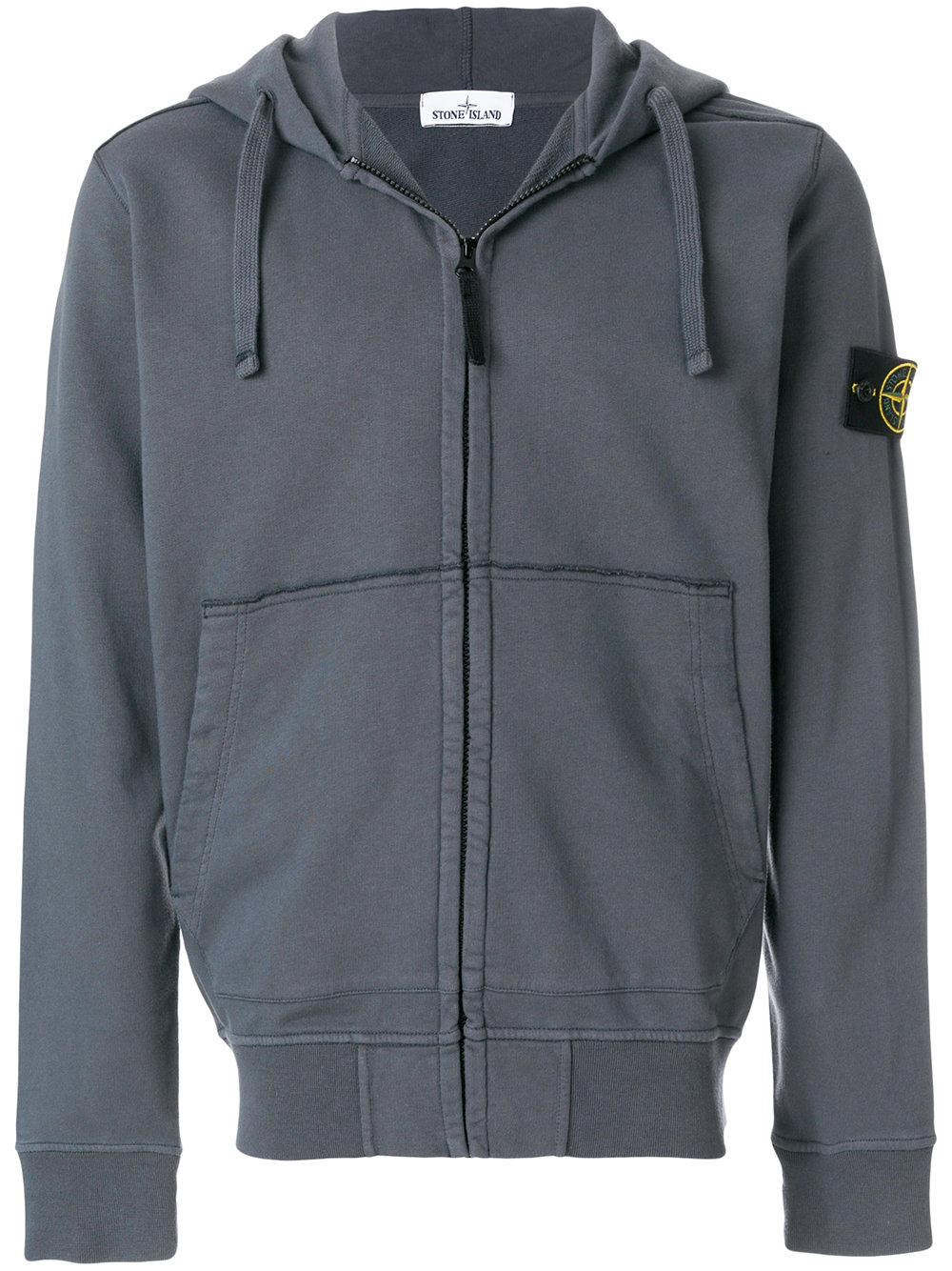 stone island grey top