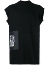 Rick Owens Drkshdw Sl Jumbo T-shirt - Black