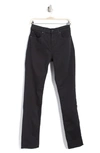 7 For All Mankind Slimmy Comfort Luxe Slim Fit Jeans In Black Onyx