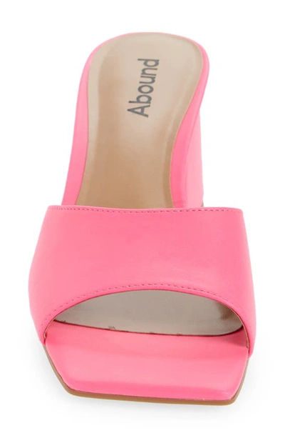 Abound Erica Clear Strap Sandal In Pink Knockout