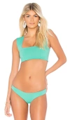 L*space Parker Bikini Top In Mint