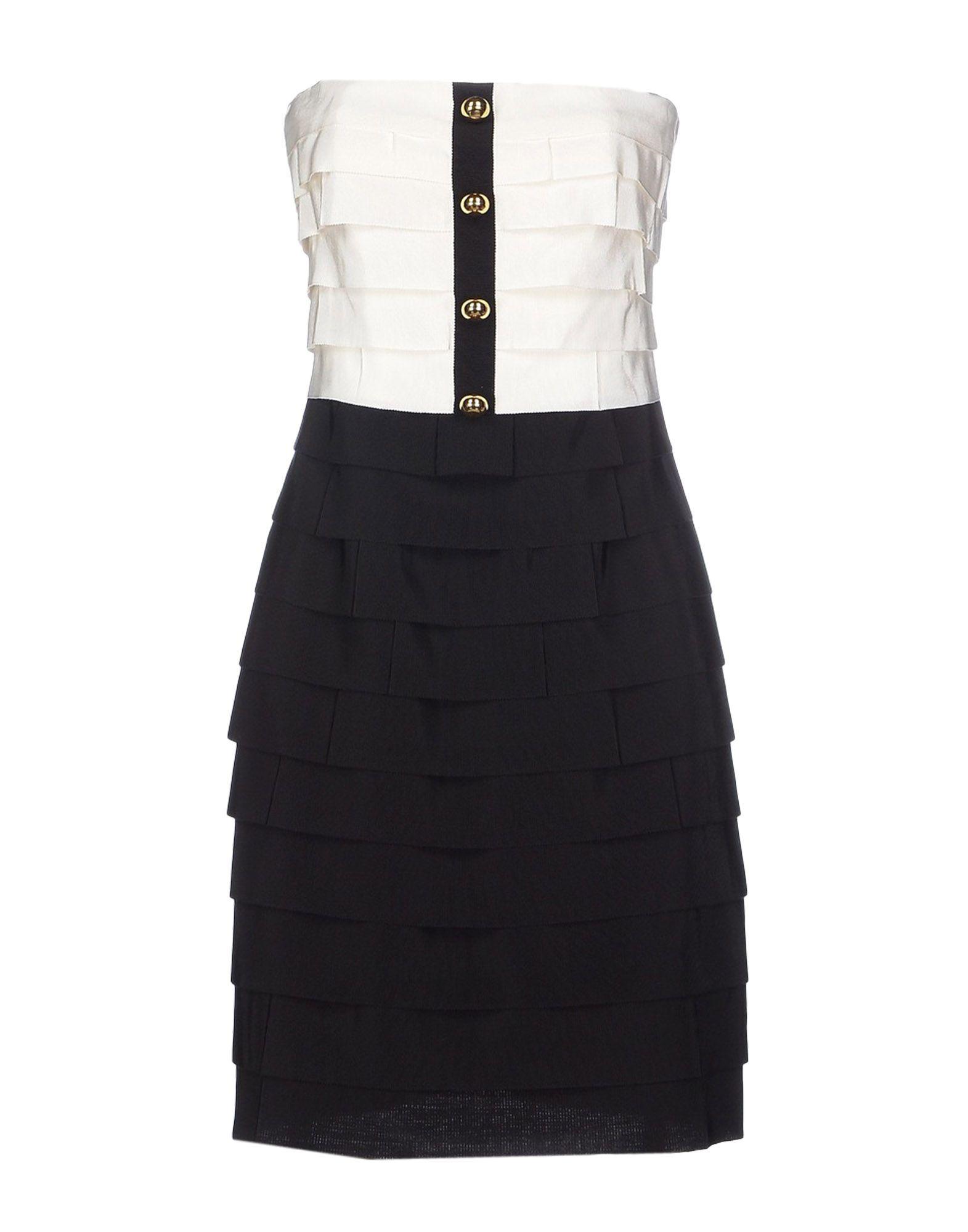 Moschino Short Dress In Black | ModeSens