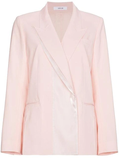 Adeam Tailored Panel Jacket In Pink