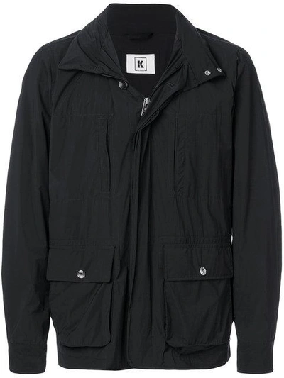 Kired Short Buttoned Jacket In 14 Black