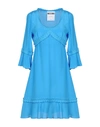 Moschino Short Dress In Azure