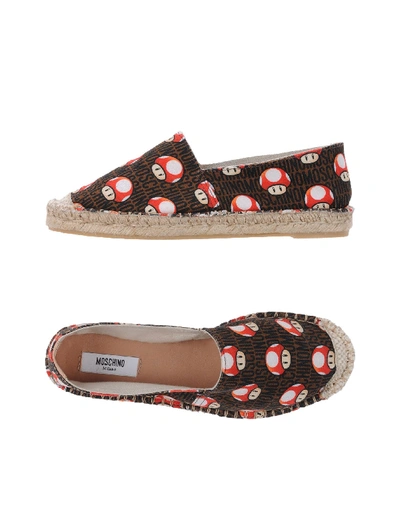 Moschino Espadrilles In Brown