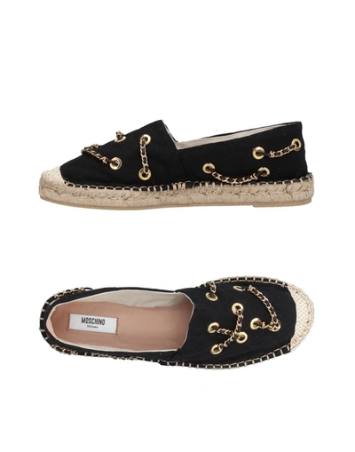 Moschino Espadrilles In Black