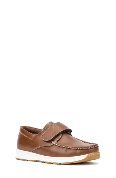 X-ray Kids' Dimitry Moc Toe Loafer In Cognac