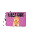 Moschino Handbag In Fuchsia