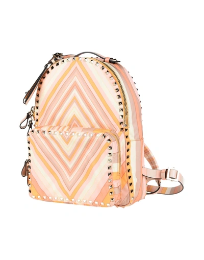 Valentino Garavani Backpack & Fanny Pack In Light Pink