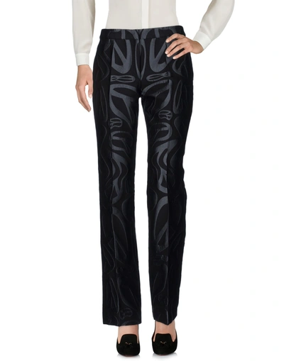Moschino Casual Pants In Black