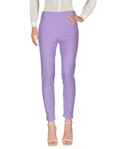 Moschino Casual Pants In Mauve