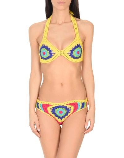 Moschino Bikinis In Yellow