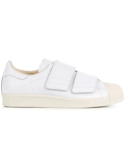 Adidas Originals Superstar 80s Cf Leather Sneakers In White