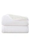 Woven & Weft Two-tone Towels In White / Ivory